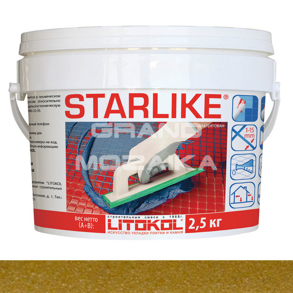 Затирка LITOCHROM S C.430 2.5 серия Starlike