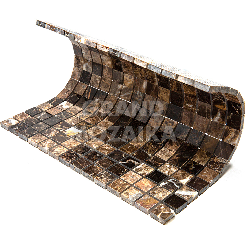 Мозаика 7M022-20P (Emperador Dark) серия Adriatica