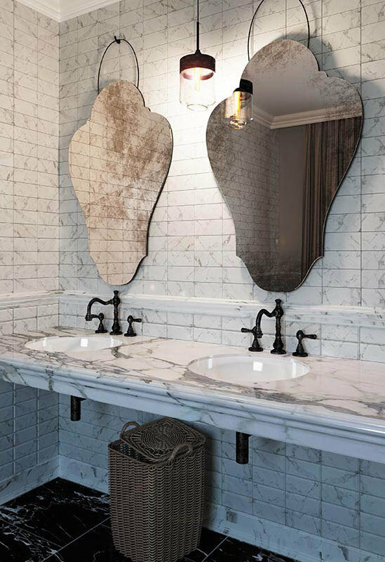 Плитка BRI-088 (Carrara) серия Brick