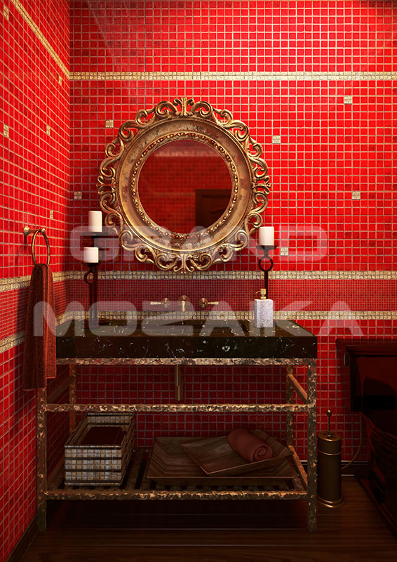 Мозаика MRC (RED)-1 серия Mercury