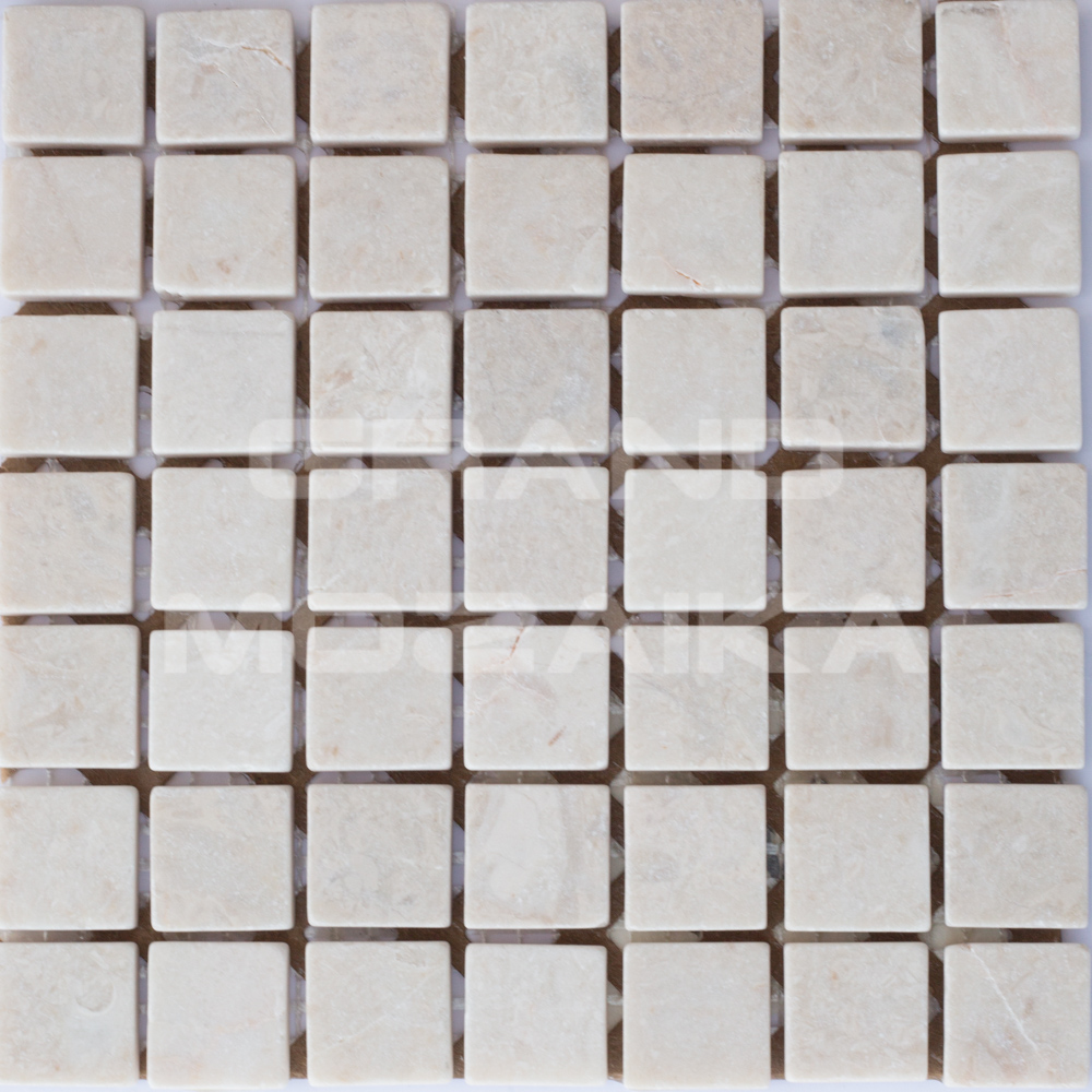Мозаика АМ-10С 20*20(Crema Marfil) серия Marble