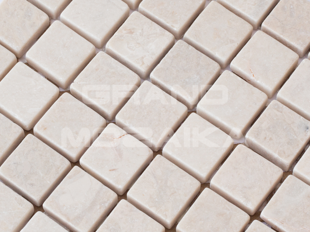 Мозаика АМ-10С 20*20(Crema Marfil) серия Marble