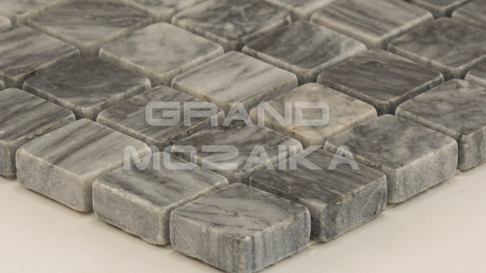 Мозаика АМ-12П (Grey) серия Marble