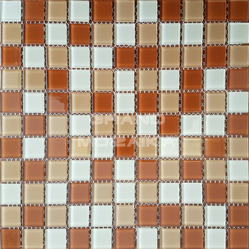 Мозаика Cristal Marrone серия Cristal