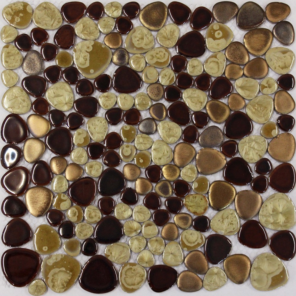 Мозаика TUNIS BROWN серия Pebble collection