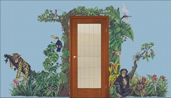 Панно CH-02 серия Панно Пиксель