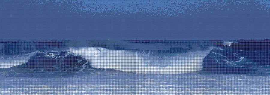 Панно SEA-02 серия Панно Пиксель