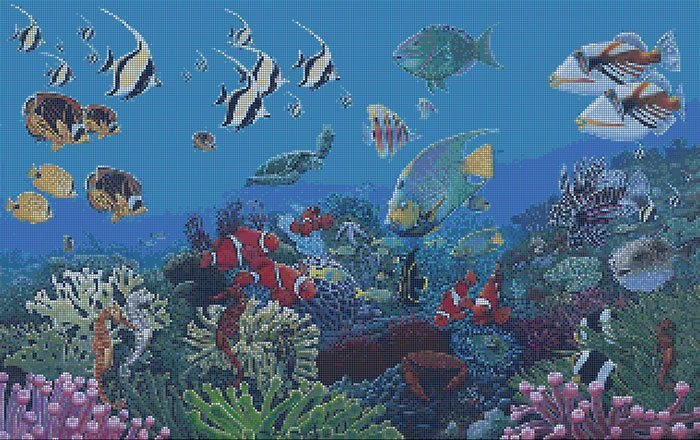 Панно UN-55 серия Панно Пиксель