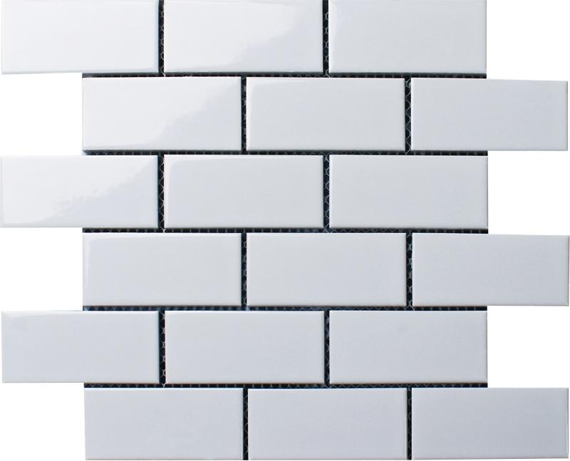 Мозаика Brick White Glossy (A1001G) серия Homework