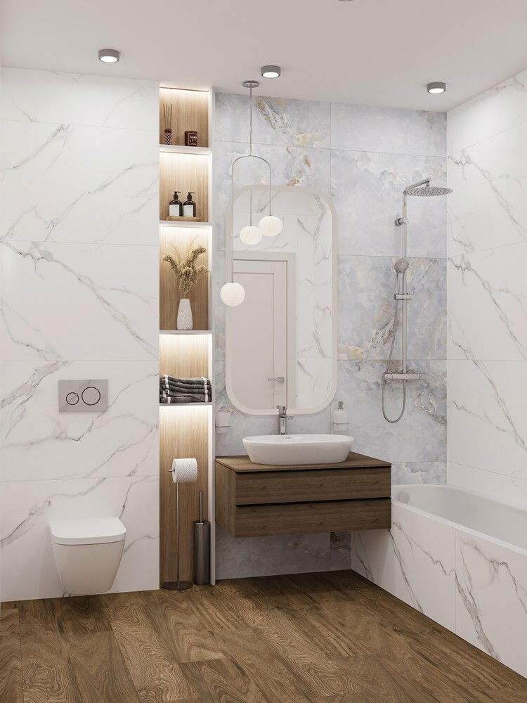 Плитка Adonis Sky 60x120 Matt серия Velvet-S