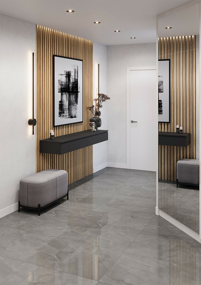 Плитка Armani Gris 60x60 Polished серия Oasis