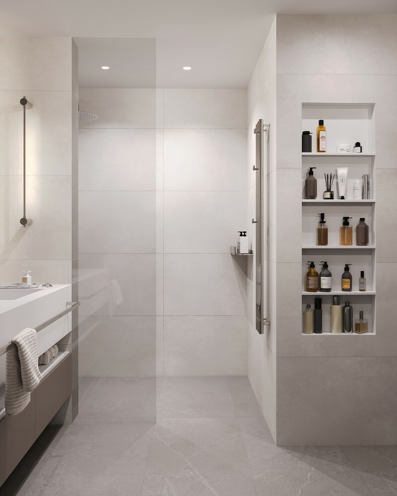 Плитка Basaltina Bianco 60x120 Antislip R11 серия Antislip Staro