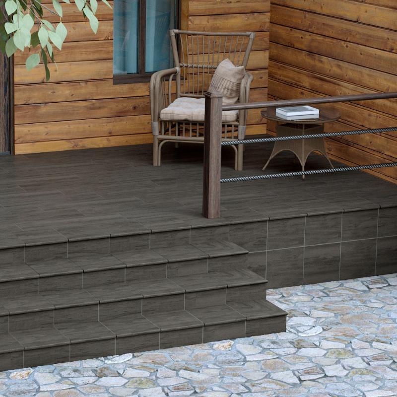 Ступени PELDANO FOREST WENGUE Фронтальная ступень 33X33Х4 серия Forest Wengue