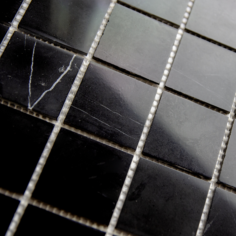 Мозаика Black Polished 48X48 серия Wild Stone