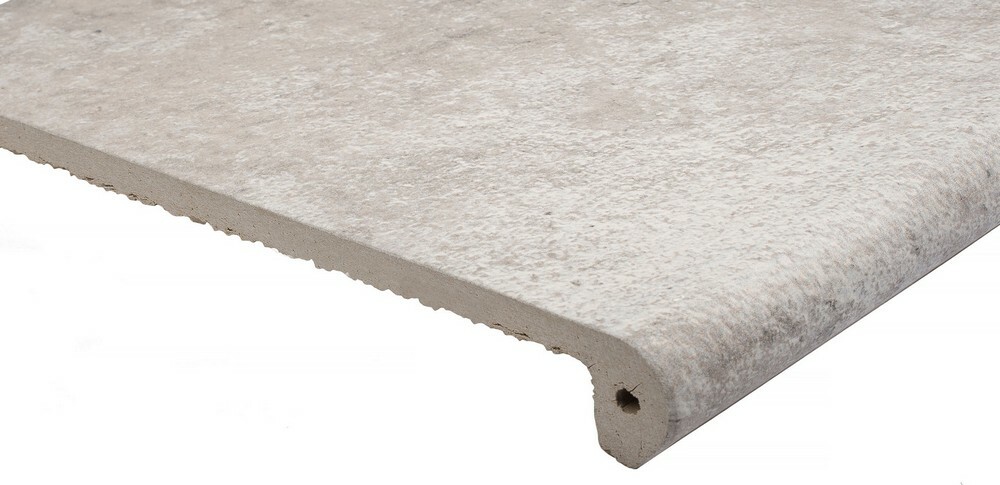 Ступени PELDANO BOSTON GREY Фронтальная ступень 33X33Х4 серия Boston Grey