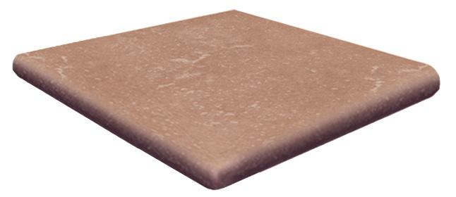Ступени CARTABON STONE BROWN Ступень угловая 33х33х4 серия Stone V