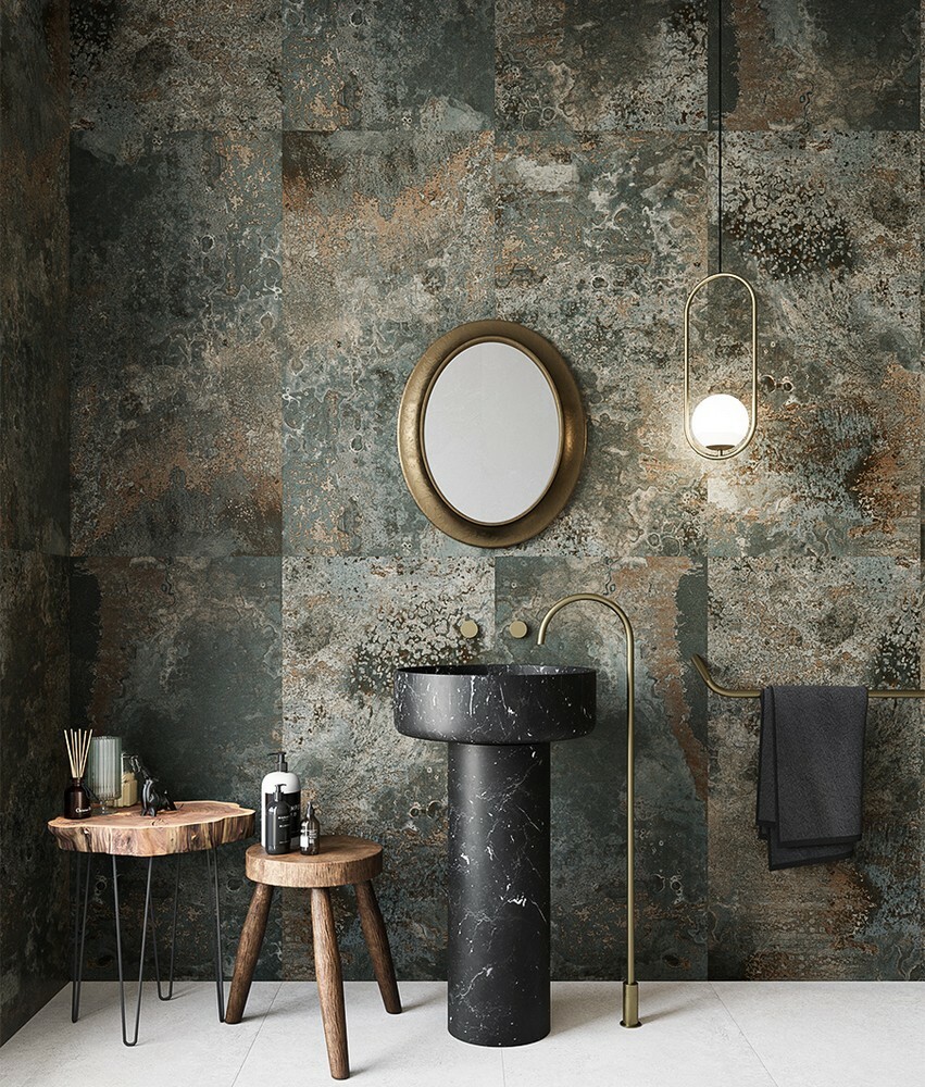 Плитка CRYSTAL GREEN 60x120 серия Metalic