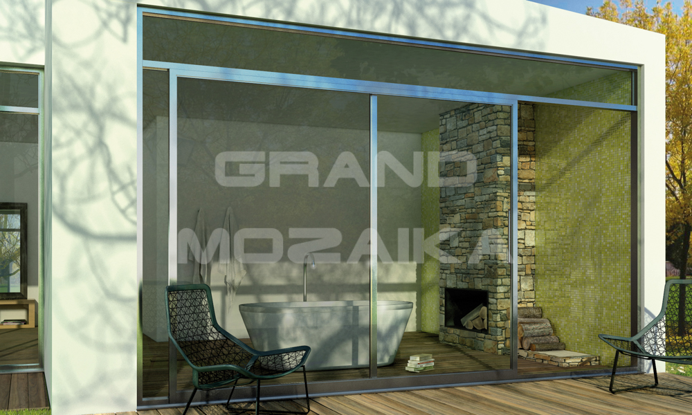 Мозаика 401 сетка серия Lux V