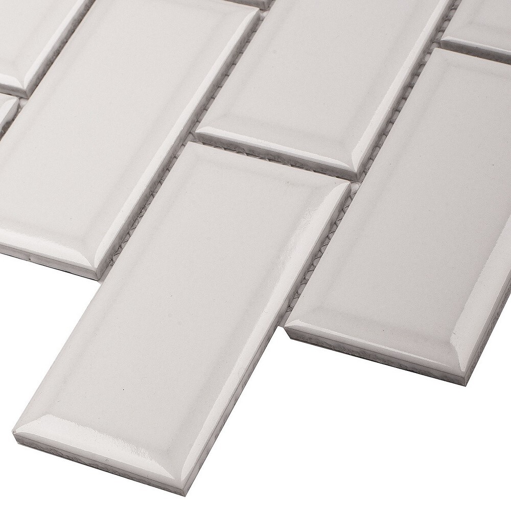 Мозаика Metro White Glossy 45х95 (AM81945) серия Homework