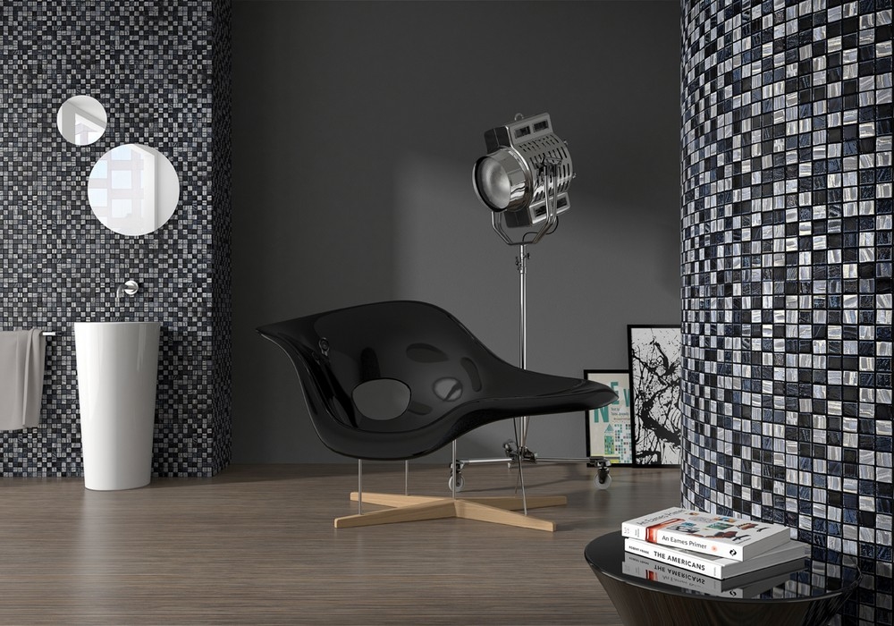 Мозаика Moon Black (659/780) серия Mixed V