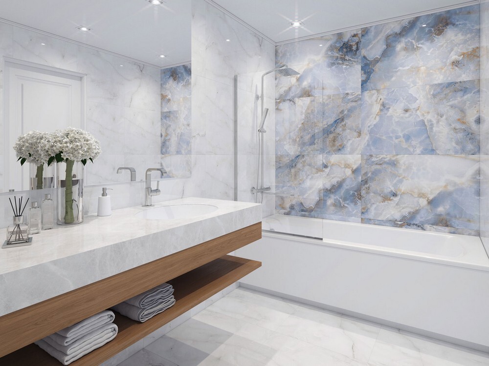 Плитка Nestle Sky 60x120 Polished серия Palacio