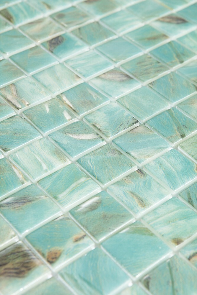 Мозаика 7103 Oasis Turquoise серия Oasis Glass