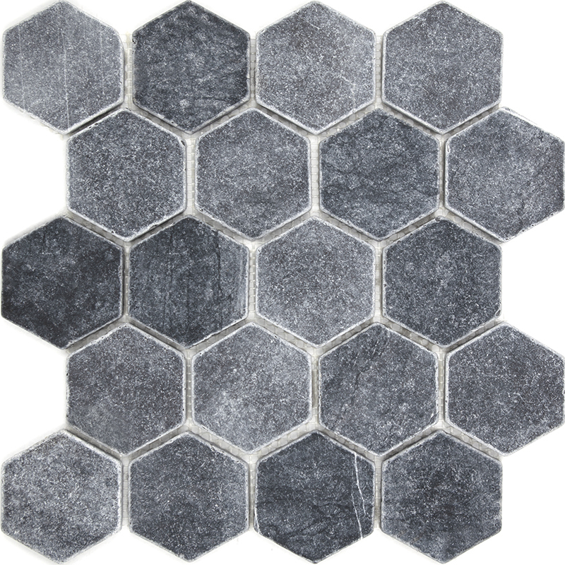 Мозаика Hexagon Vbs Tumbled 64X74 (305X305X8) серия Wild Stone