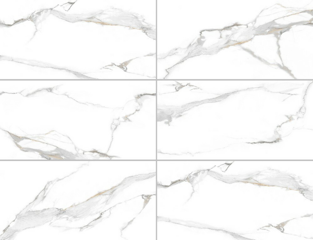 Плитка Venus Statuario Satin 60x120 серия Luna Rossa