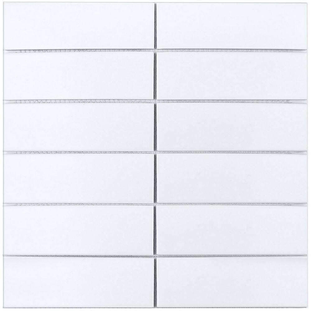 Мозаика White Matt 47x147 (V-VW56000) серия Homework