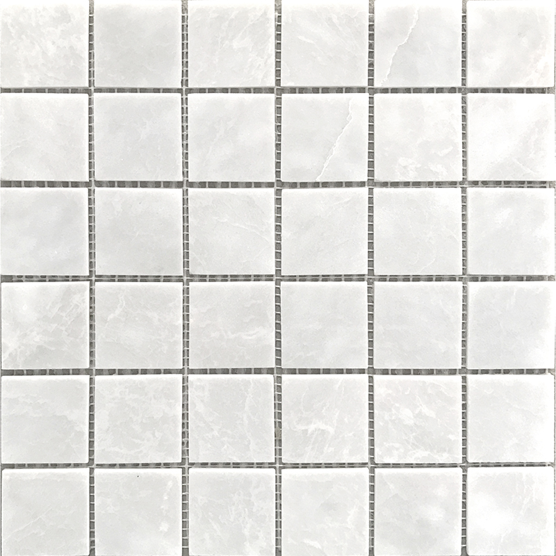 Мозаика White Polished (JMST058) 48x48 серия Wild Stone