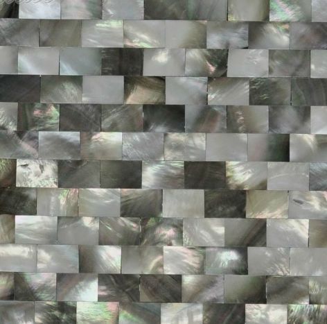 Мозаика Blacklip MOP Shel 10x15 серия Морской перламутр