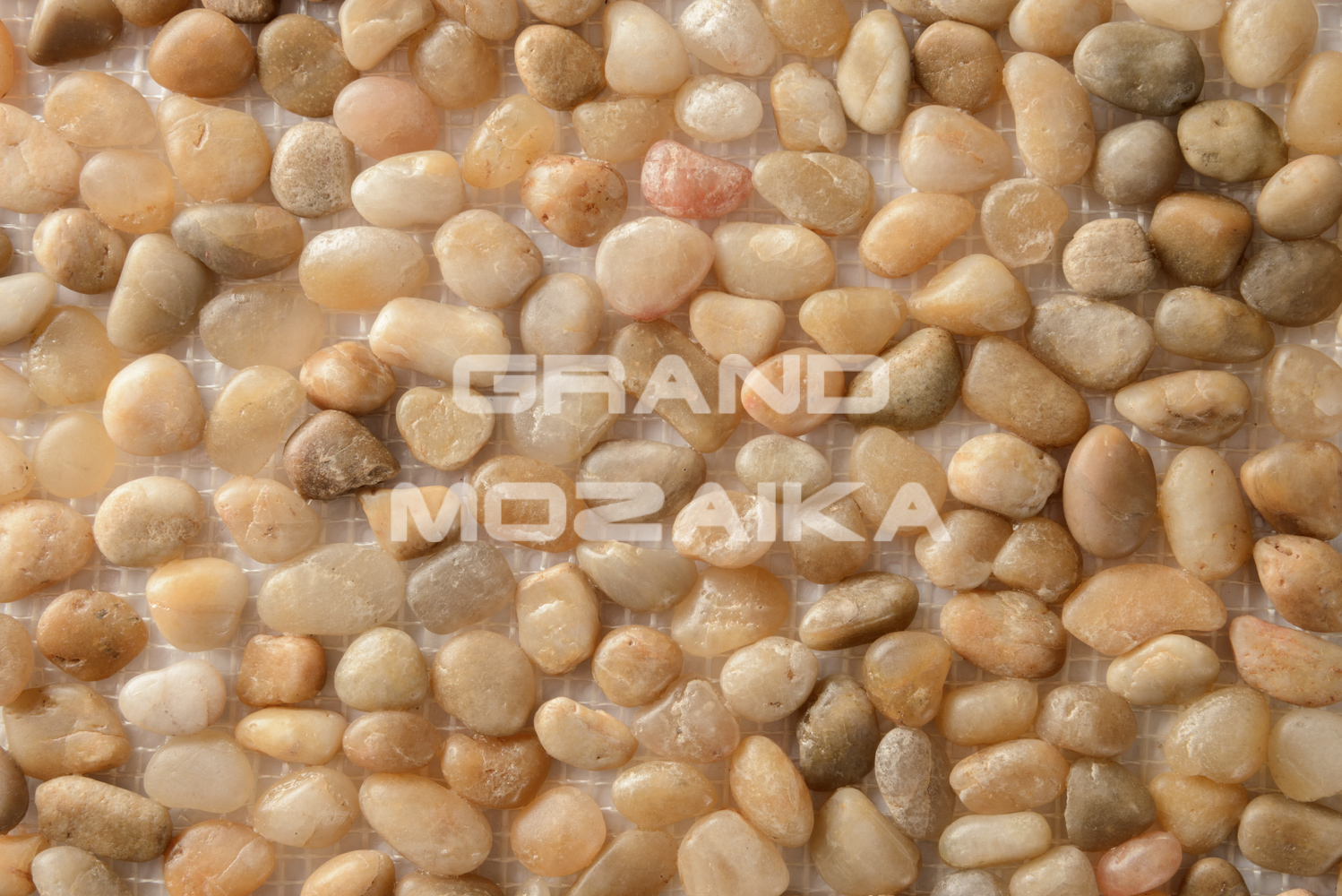 Мозаика 052362 MS00-6SP ГАЛЬКА крупная песочно-глянцевая серия Nature