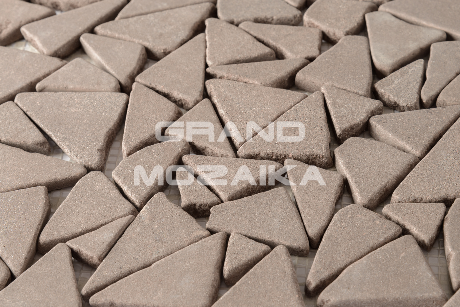 Мозаика 052377 MS-TRI МРАМОР красный треугольный серия Nature