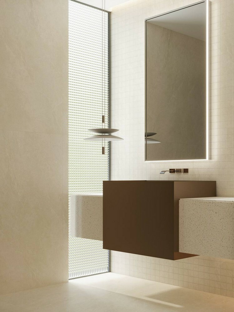 Мозаика Ground Cream серия Porcelain Tile