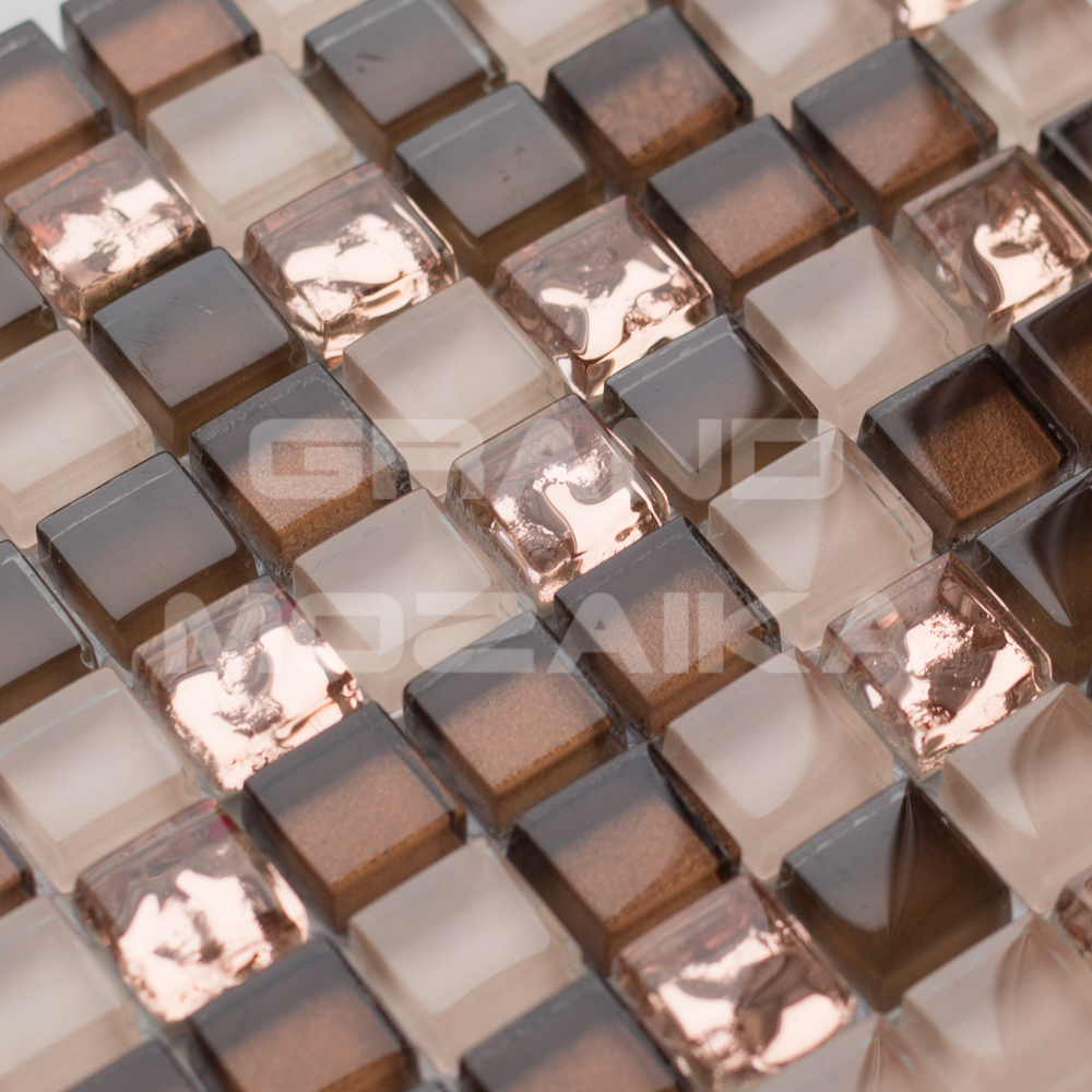 Мозаика Ochre Rust серия Glass