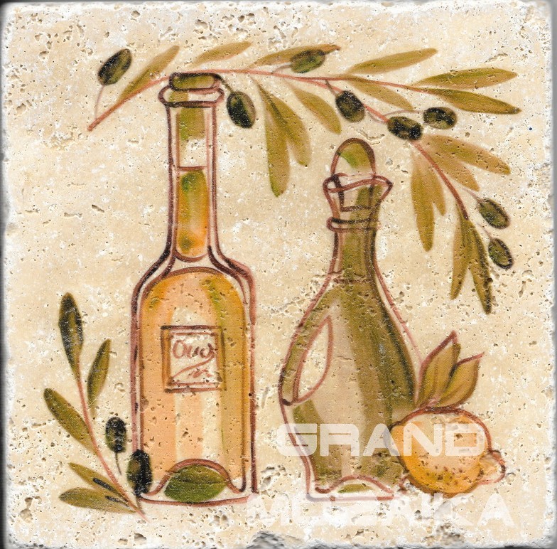 Плитка оливки-3 20*20 серия Provance Rustic