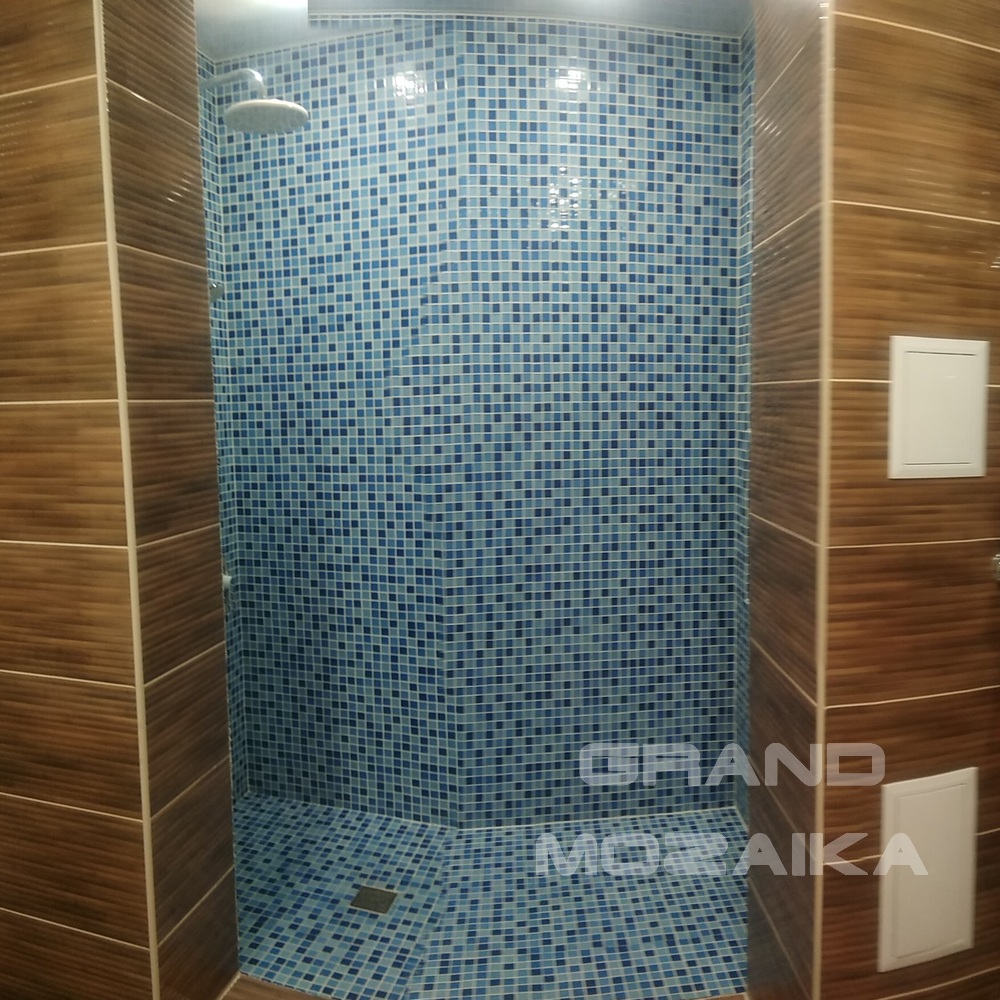 Мозаика Navy blu серия Crystal Bona