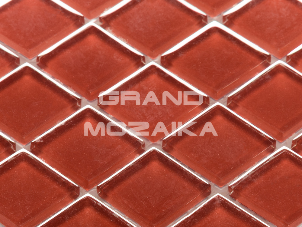 Мозаика Red glass серия Crystal Bona