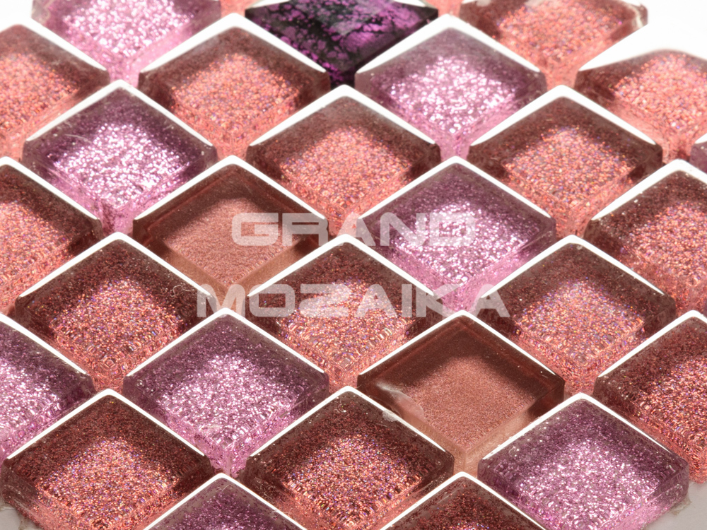 Мозаика Satin Rose серия Glass