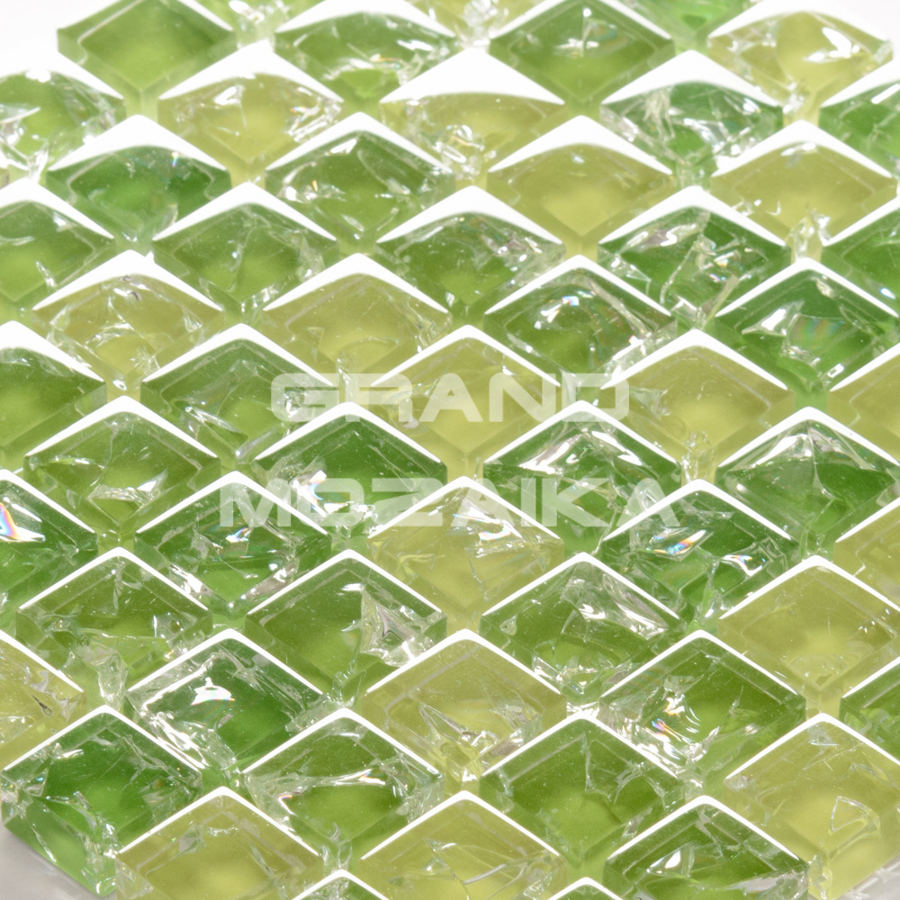 Мозаика Strike Green серия Glass