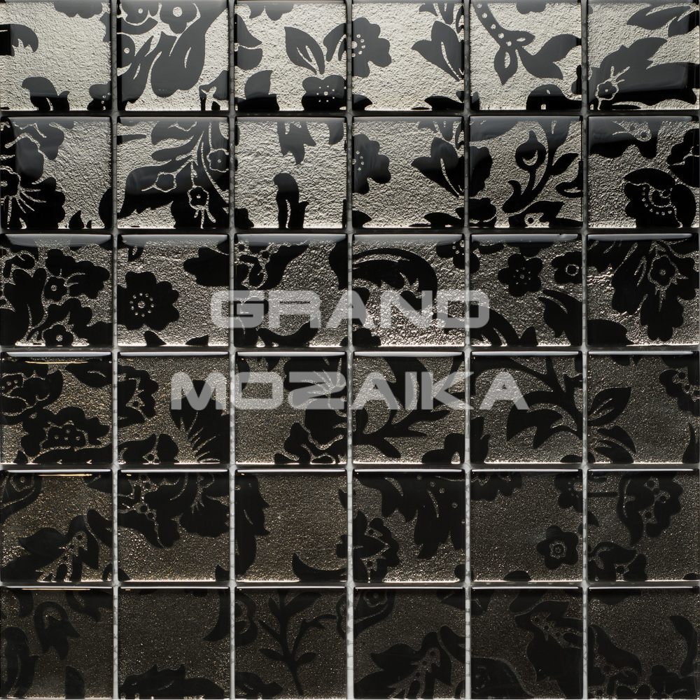 Мозаика Black Silk серия Orro Glass