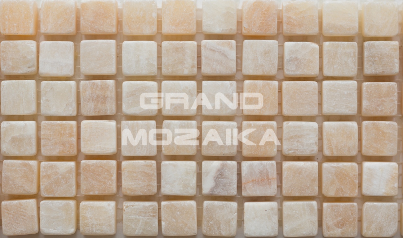 Мозаика Honey Onyx Tum. 15X15 серия Orro Stone