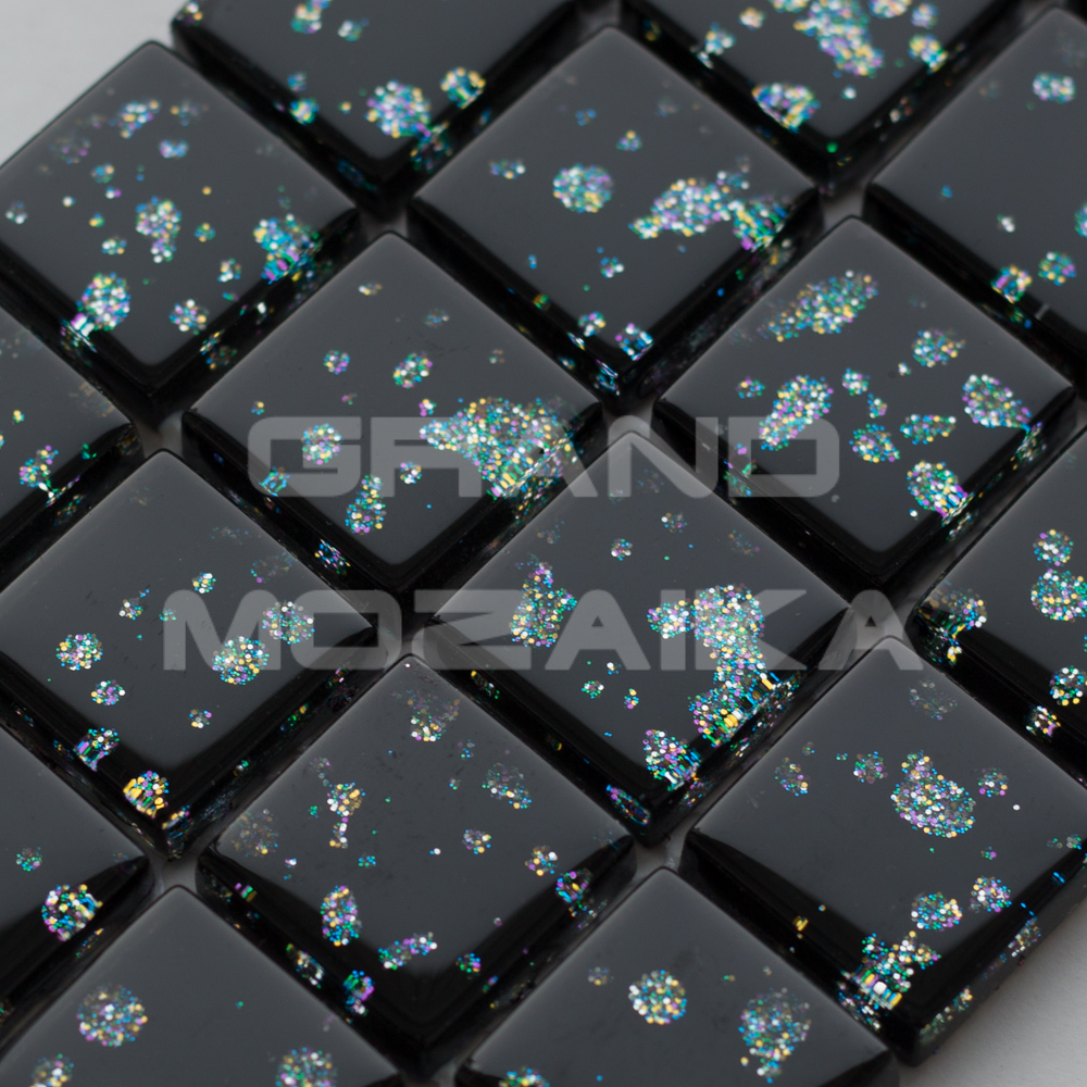 Мозаика Rio Black серия Orro Glass