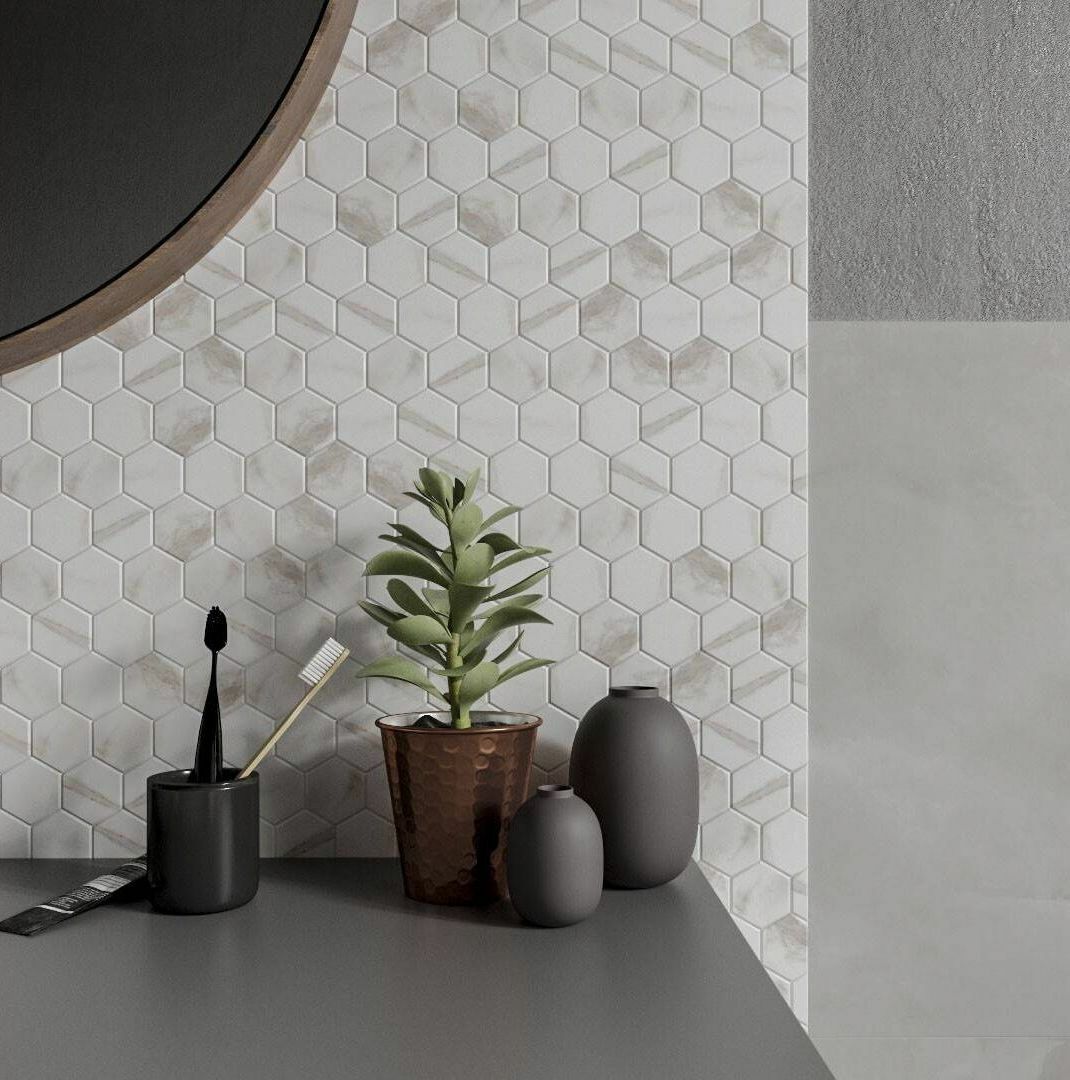 Мозаика SOTA STATUARIO серия Orro Ceramics