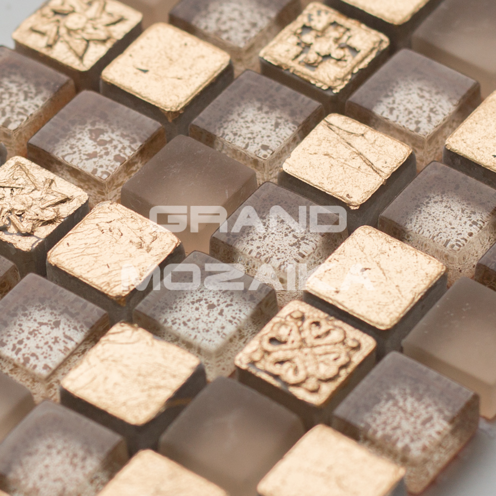 Мозаика Volcano Beige серия Orro Glasstone