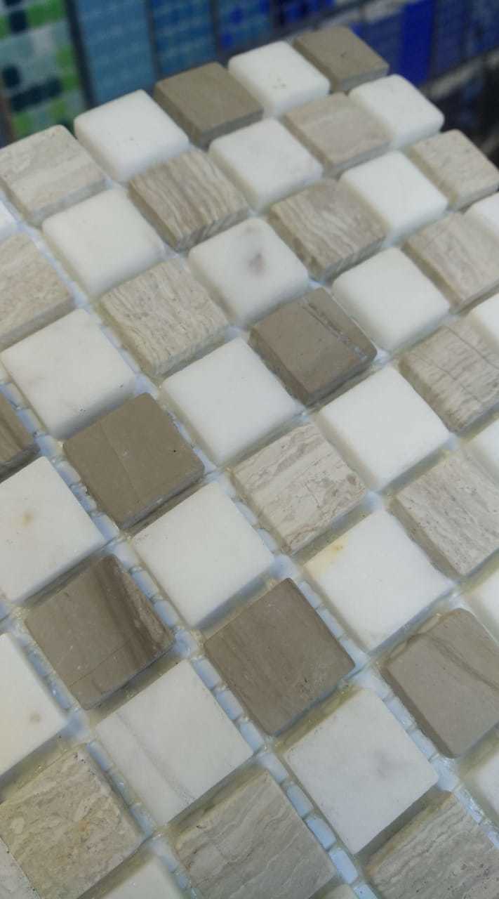 Мозаика Pietra Mix 3 MAT 15x15x4 серия Pietrine Slim