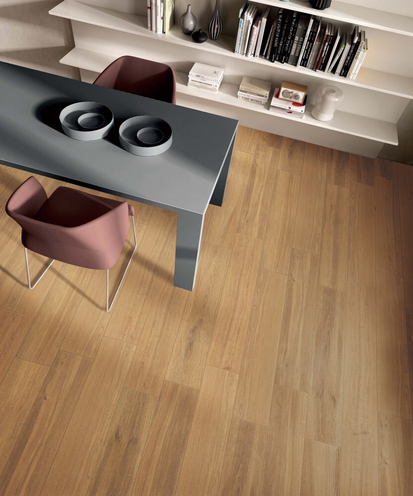 Плитка Nature Caramel 120x20 E22N MAT серия ETIC Wood