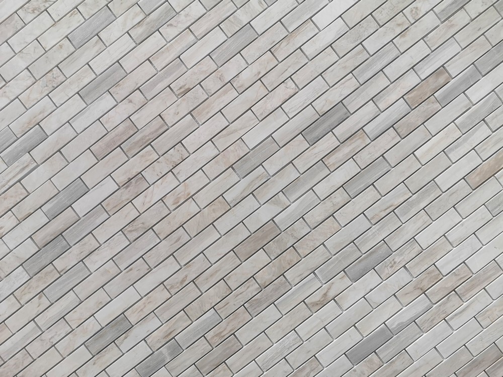 Мозаика Nuvola rosato POL 23x73x7 серия Pietrine