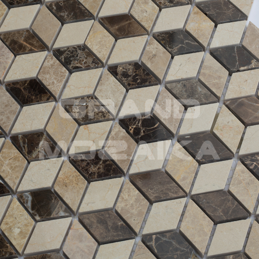 Мозаика из натурального камня с эффектом 3D, серия Natural Stone CV20140