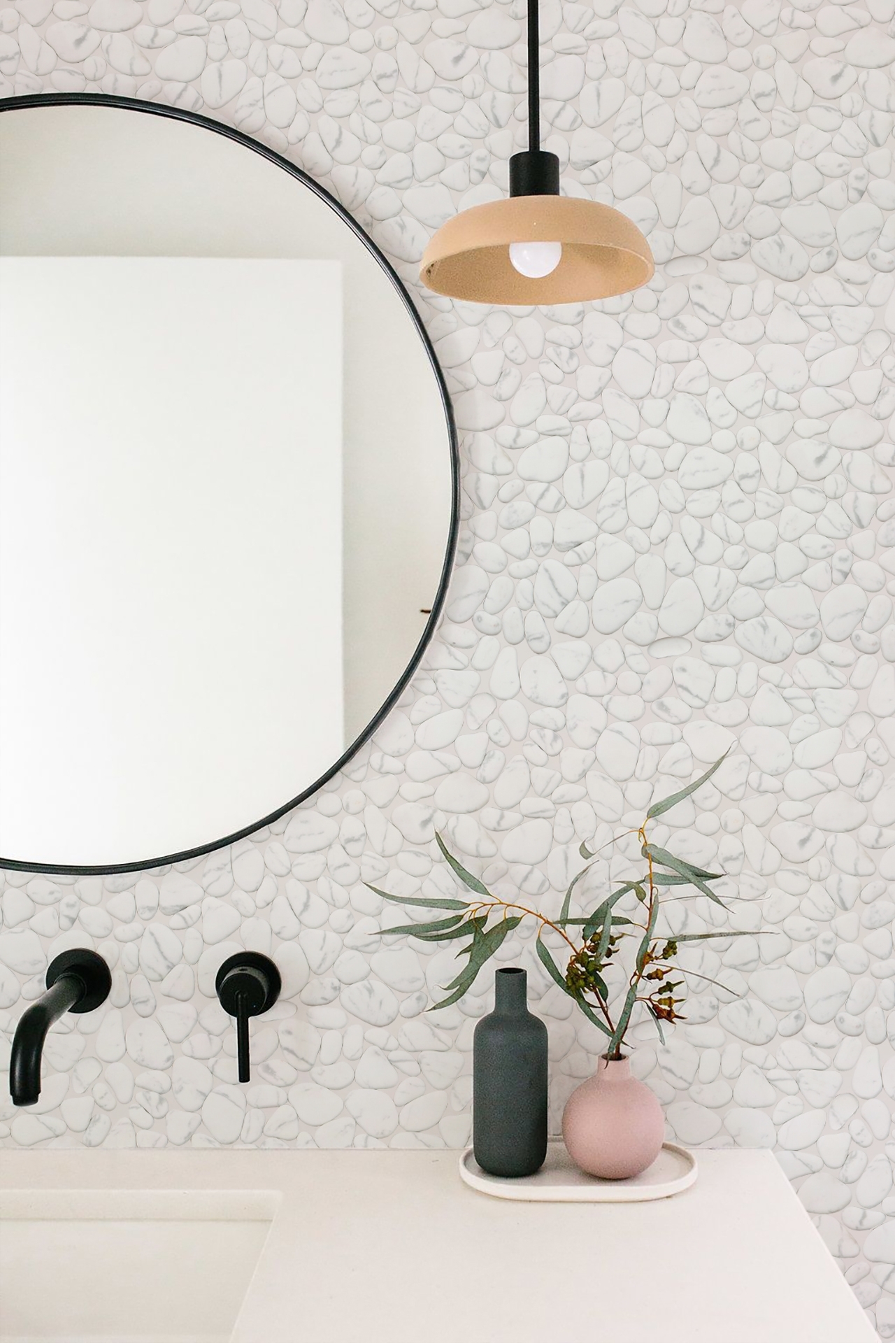 Мозаика AGPBL-WHITE серия Glass Imagine